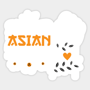 Stop Asian Hate Asian Lives Matter Sticker